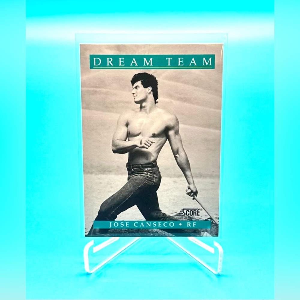 1991 Score Jose Canseco🔥Dream 💭 Team🔥Oakland Athletics! #441